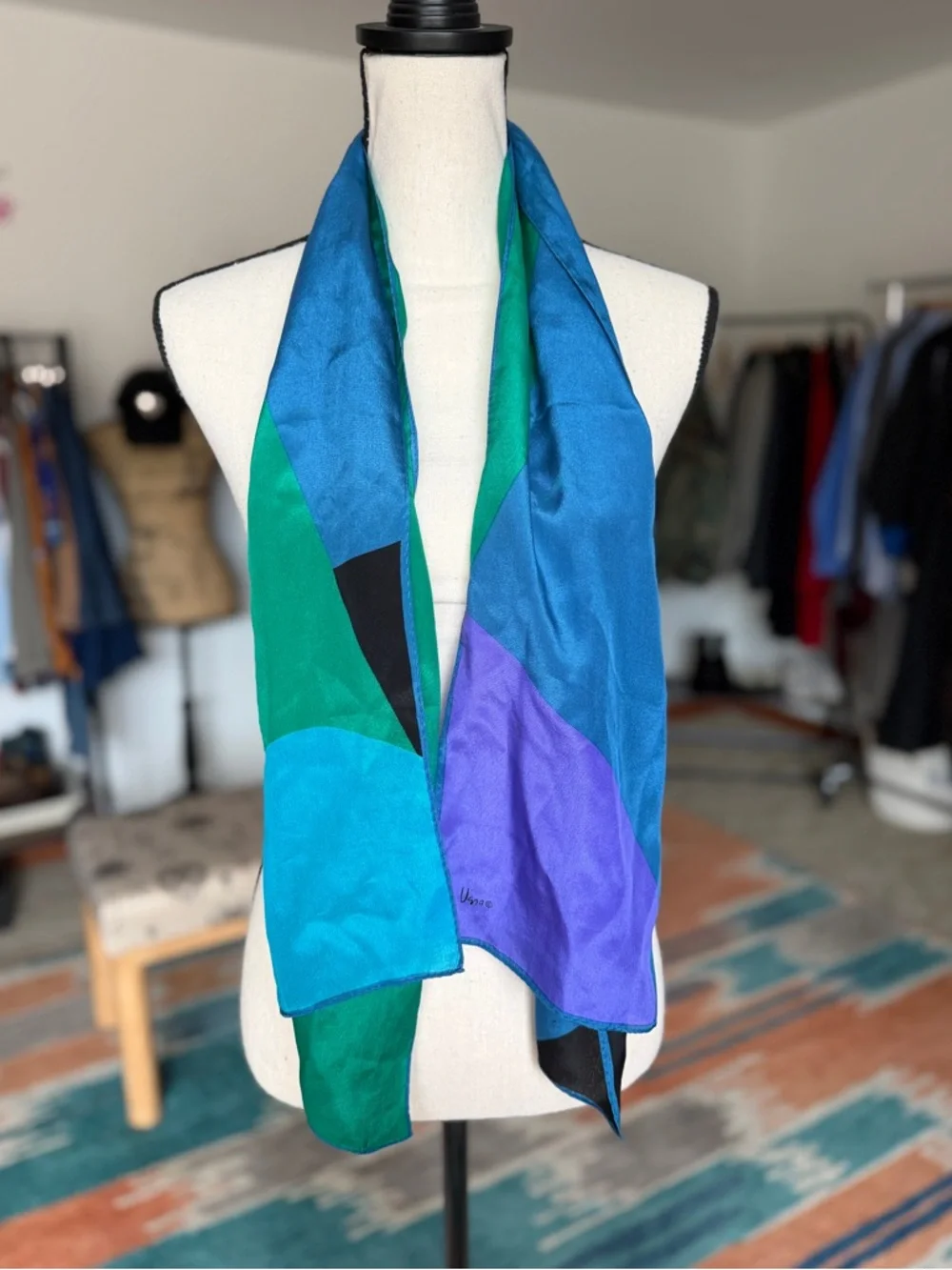 Vintage Silk Scarf